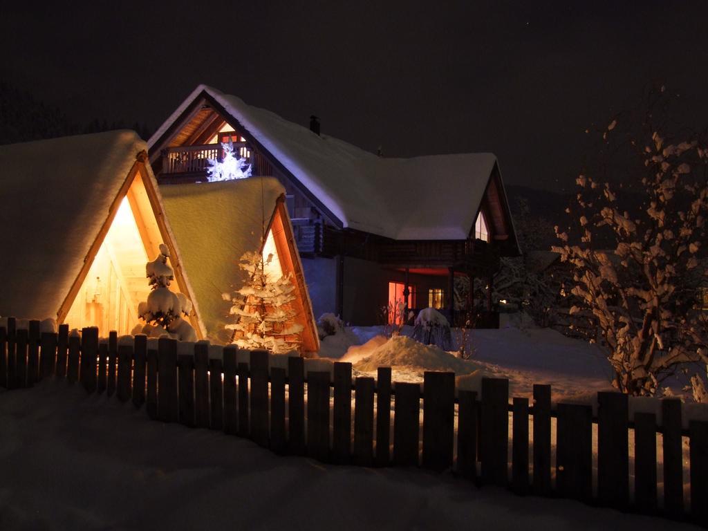 Hôtel Garden Eco Houses Cebelica à Bohinj Extérieur photo